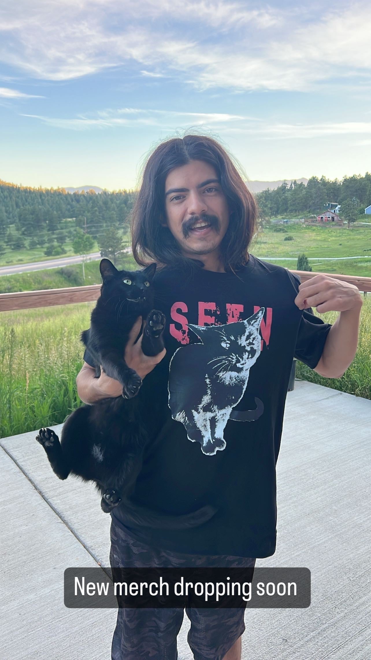 Shadow S E E N heavyweight t-shirt